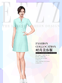 水療會(huì)所總臺(tái)收銀接待制服設(shè)計(jì)圖513