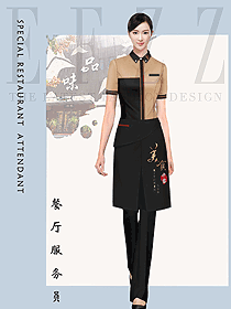 新款快餐店員工制服設(shè)計圖505