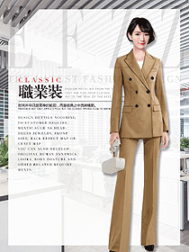 OL通勤裝女秋冬職業裝設計圖2044