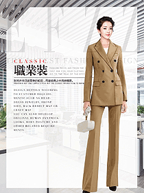 OL通勤裝女秋冬職業裝設計圖2056