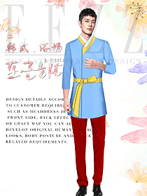 美容養(yǎng)生會所技師制服設(shè)計圖923