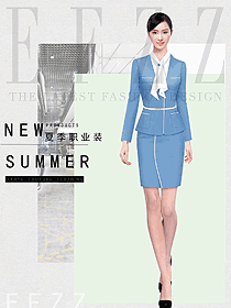 時尚女秋冬職業裝設計圖2086
