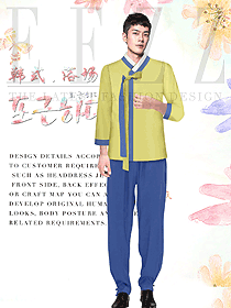 美容養(yǎng)生會所技師制服設(shè)計圖937