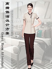 辦公樓清潔員制服設計圖340