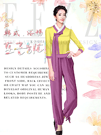 原創設計會所服務生制服設計圖946