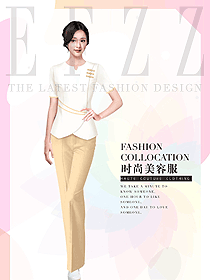 美容養生會所技師制服設計圖951