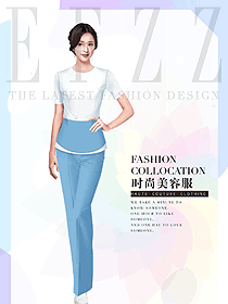 時(shí)尚養(yǎng)生會所服務(wù)生制服設(shè)計(jì)圖952