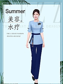 新款按摩技師服款式設計圖1532