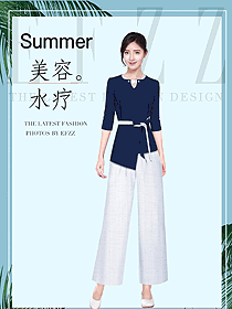 原創制服設計按摩技師服裝設計圖1534