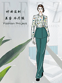 原創設計會所服務生制服設計圖979