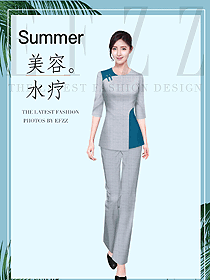 時(shí)尚養(yǎng)生會(huì)所服務(wù)生制服設(shè)計(jì)圖982