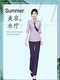 時尚養生會所服務生制服設計圖984