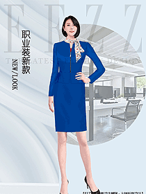 原創(chuàng)設計女秋冬職業(yè)裝設計圖2113