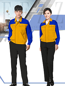 車間工程服設計款式圖1291
