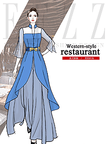 原創(chuàng)設計水療會所咨客制服設計圖612