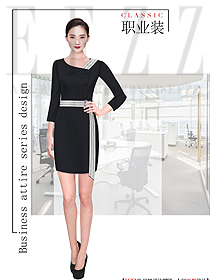 新款女職業裝夏裝服裝款式圖1248