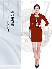 新款女職業(yè)裝夏裝服裝款式圖1258