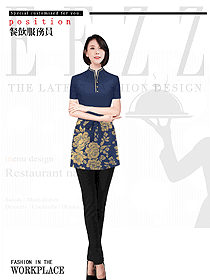 特色餐廳服務(wù)員制服設(shè)計(jì)圖565