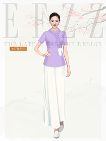 時尚養(yǎng)生會所服務生制服設計圖1000