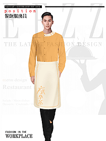 原創制服設計特色服務員服裝設計圖571