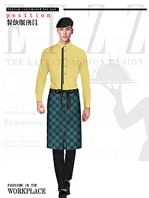 原創制服設計特色服務員服裝設計圖592