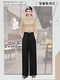 連鎖餐飲女服務(wù)員工作服設(shè)計圖511