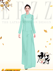 原創設計水療會所咨客服裝設計圖620