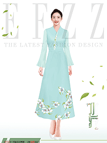 酒店溫泉/水療部迎賓工作服定制款627