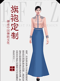 酒店高端旗袍人員服務生定做圖960