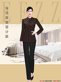 酒店大堂保潔服務生服裝設計圖356