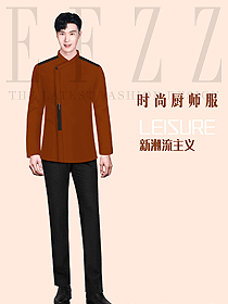 時尚餐飲酒店廚師服裝原創設計圖630
