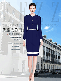 流行OL職業(yè)裝原創(chuàng)設(shè)計手稿圖