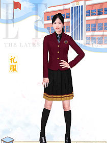 原創校服設計作品初中生學生服定制款
