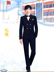 初中班服校服套裝定制原創設計圖