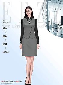 職場女性職業正裝馬甲款定制裝