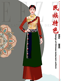 “民族服裝”文化原創(chuàng)設(shè)計(jì)作品服裝服飾