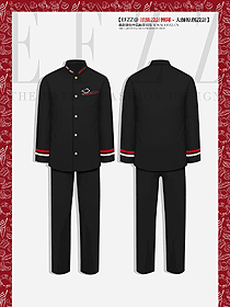 秋冬裝酒店烘焙蛋糕店西點面包師甜品店工作服設計