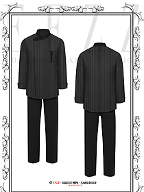 日式酒店糕點烘焙廚師服餐飲食堂廚師制服