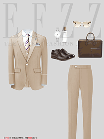 奢侈品山羊絨西服男士輕奢高端休閑西裝外套設計圖