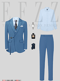 商務大學生裝男士全套職業(yè)正裝男面試新郎西裝設計新品