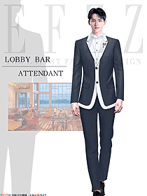 星級酒店餐飲收銀接待工作服酒店大堂經理服裝制服設計