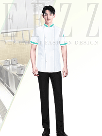 酒店后廚廚工工作制服原創定制設計圖