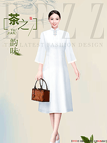 水療會所咨客制服定做設計效果圖