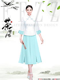 大學(xué)生原創(chuàng)時裝設(shè)計秀展現(xiàn)國潮風(fēng)服飾作品