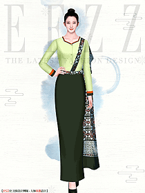 旅游景區(qū)員工制服迎賓接待服裝設(shè)計圖