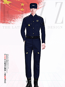 原創設計物業景區酒店保安工作人員作訓服裝