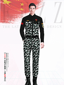 戰狼春秋季正版工作服迷彩服套裝