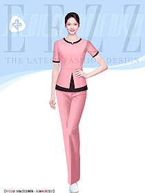 醫美母嬰月子中心護士褲裝制服設計