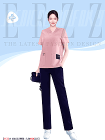 牙科口腔診所醫院養老美容院護士服大褂工作服設計