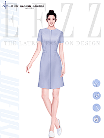 夏季連衣裙護士服口腔醫(yī)院牙科工作服